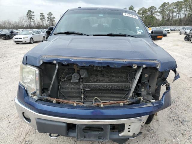 1FTFW1EF5CKE04562 - 2012 FORD F150 SUPERCREW BLUE photo 5