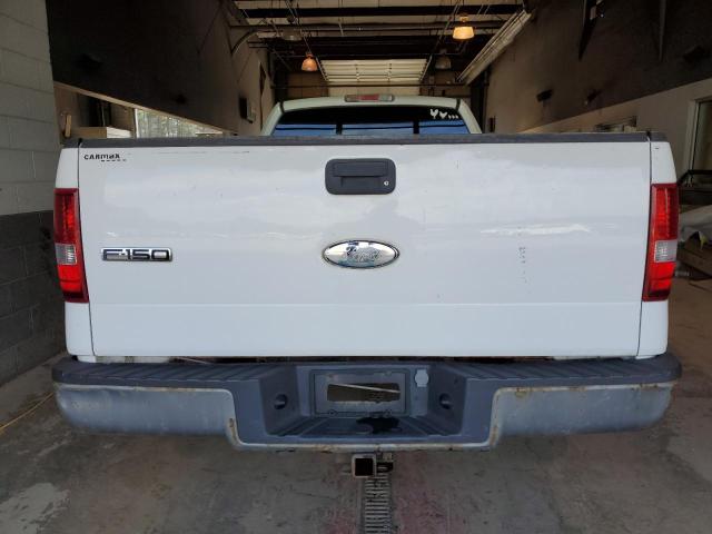 1FTRF12276NA73713 - 2006 FORD F150 WHITE photo 6