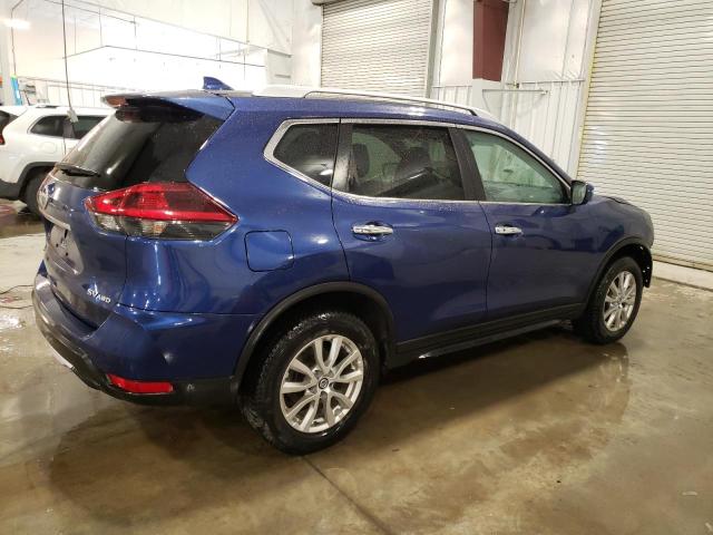 KNMAT2MV0JP564737 - 2018 NISSAN ROGUE S BLUE photo 3