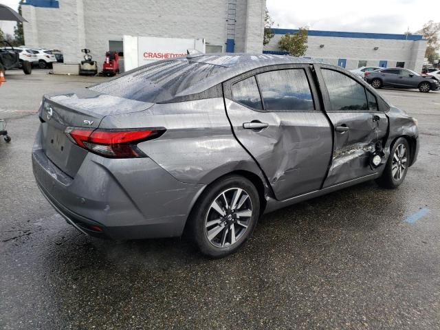 3N1CN8EV1LL897891 - 2020 NISSAN VERSA SV GRAY photo 3