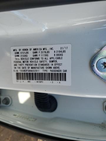 19UUB3F56HA002911 - 2017 ACURA TLX TECH WHITE photo 12