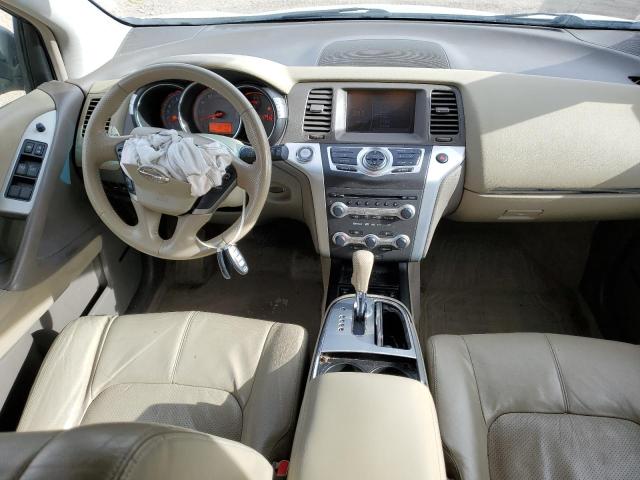 JN8AZ18WX9W155579 - 2009 NISSAN MURANO S WHITE photo 8