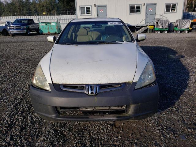 1HGCM66573A049753 - 2003 HONDA ACCORD EX WHITE photo 5