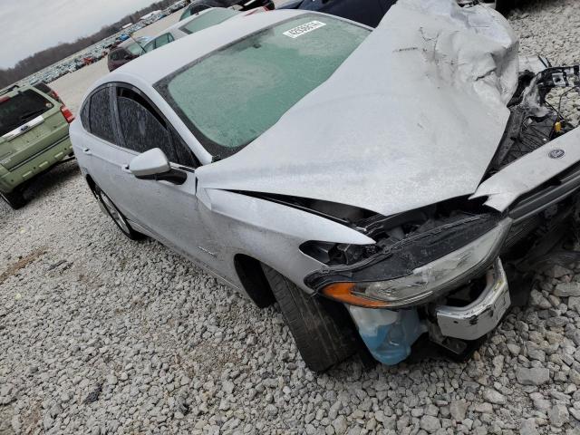 3FA6P0LU9JR235640 - 2018 FORD FUSION SE HYBRID SILVER photo 4