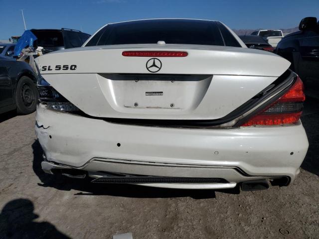 WDBSK7BAXBF162122 - 2011 MERCEDES-BENZ SL 550 WHITE photo 6