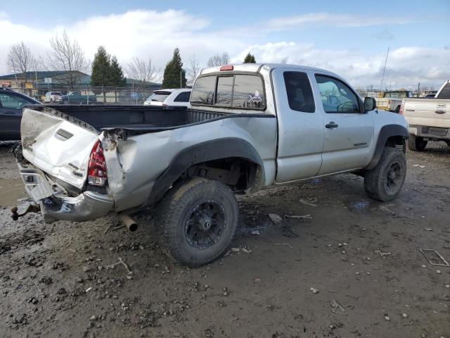 5TETX62N65Z026761 - 2005 TOYOTA TACOMA PRERUNNER ACCESS CAB SILVER photo 3