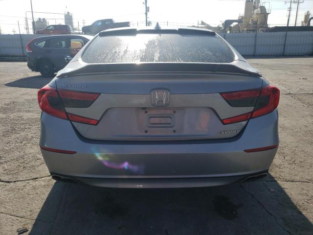 1HGCV1F39JA097461 - 2018 HONDA ACCORD SPORT SILVER photo 6