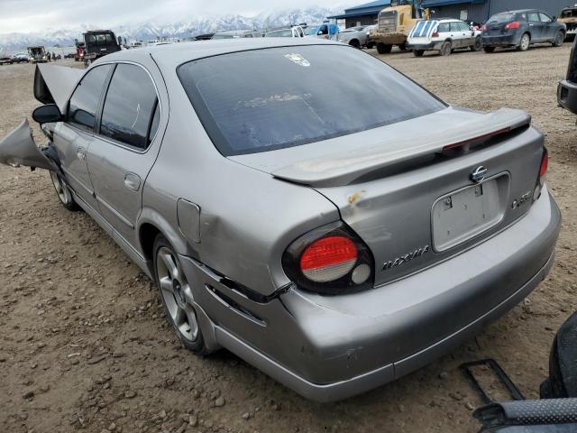 JN1CA31A81T303596 - 2001 NISSAN MAXIMA GXE SILVER photo 2