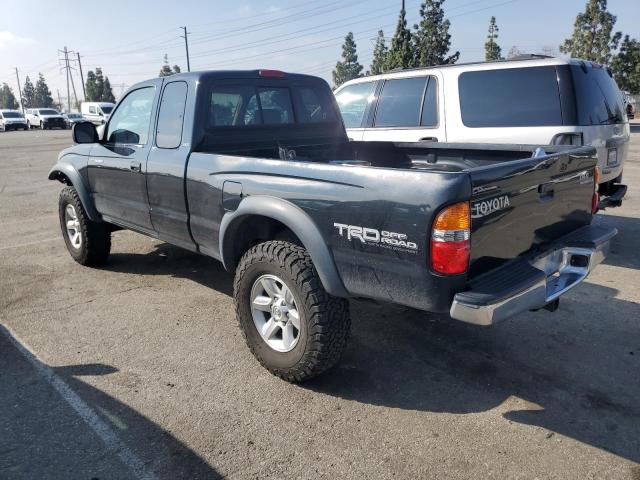 5TESN92N02Z130807 - 2002 TOYOTA TACOMA XTRACAB PRERUNNER BLACK photo 2