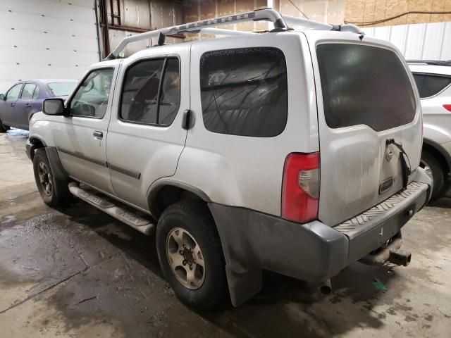 5N1ED28Y21C578015 - 2001 NISSAN XTERRA XE SILVER photo 2