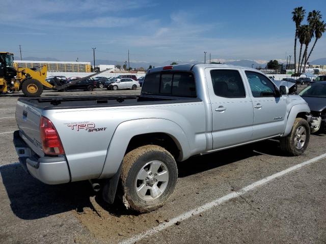 5TEKU72N95Z044942 - 2005 TOYOTA TACOMA DOUBLE CAB PRERUNNER LONG BED SILVER photo 3