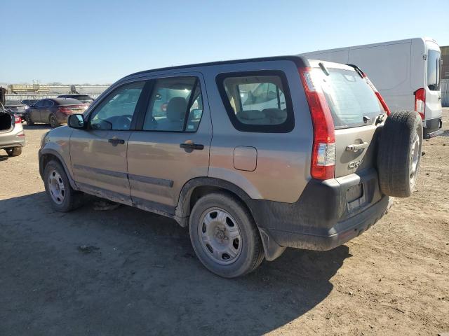 SHSRD78566U405464 - 2006 HONDA CR-V LX SILVER photo 2