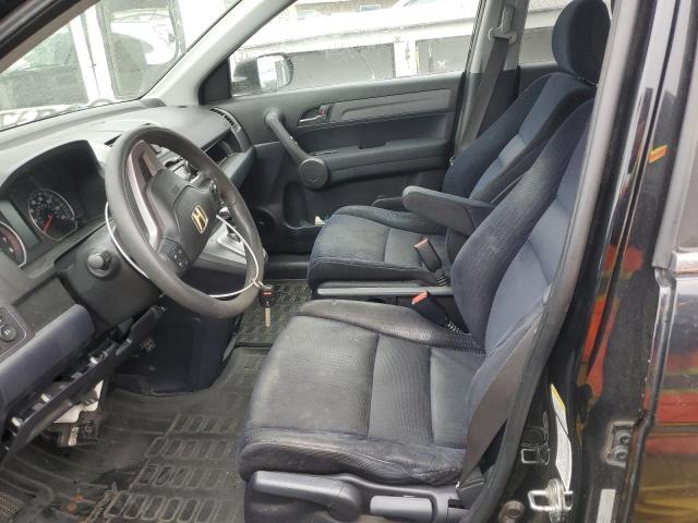 5J6RE38589L013529 - 2009 HONDA CR-V EX BLACK photo 7