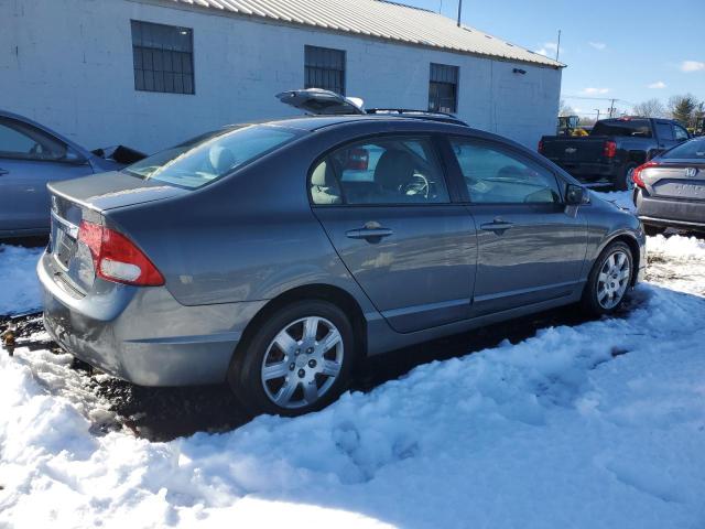 2HGFA1F5XAH331280 - 2010 HONDA CIVIC LX GRAY photo 3