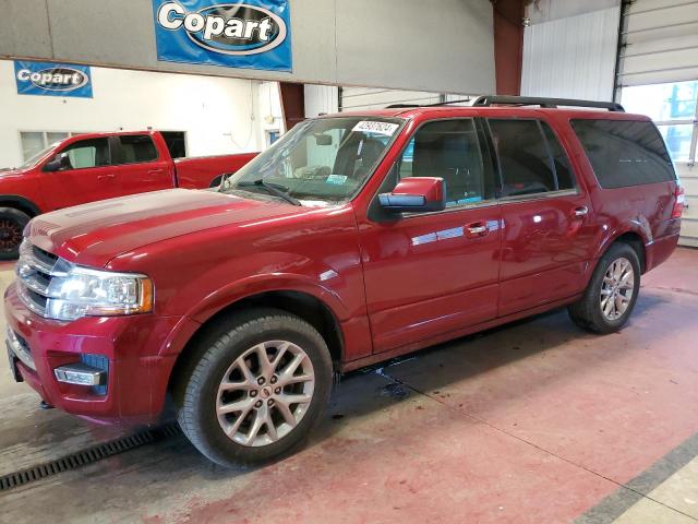 1FMJK2AT3HEA01057 - 2017 FORD EXPEDITION EL LIMITED BURGUNDY photo 1