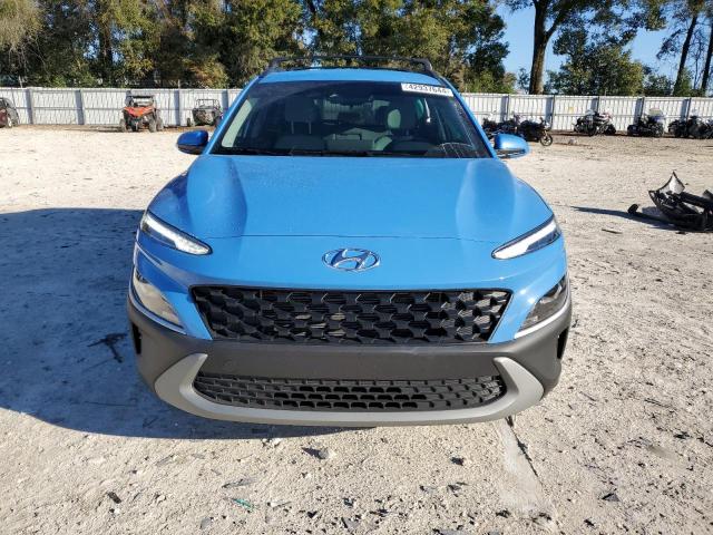 KM8K62AB9NU855262 - 2022 HYUNDAI KONA SEL BLUE photo 5