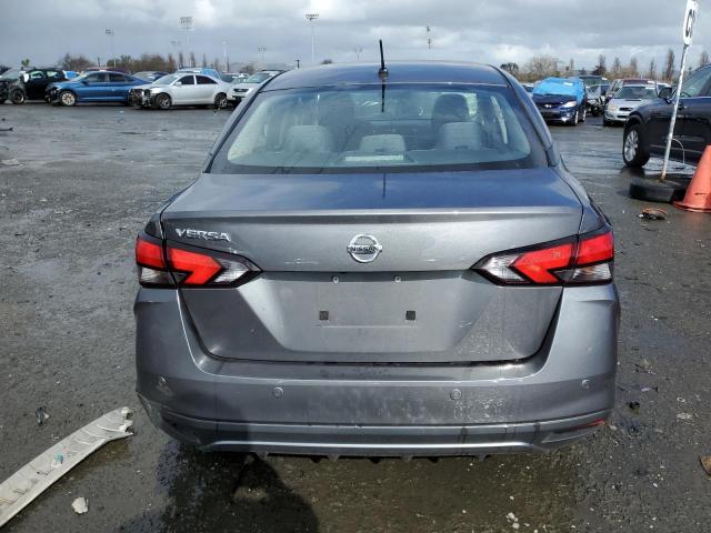 3N1CN8DV5LL905346 - 2020 NISSAN VERSA S GRAY photo 6