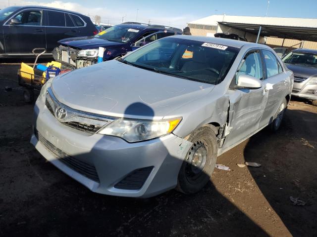 4T4BF1FK9CR272292 - 2012 TOYOTA CAMRY BASE SILVER photo 1