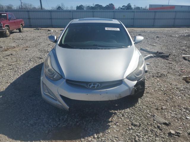 KMHDH4AH0EU041388 - 2014 HYUNDAI ELANTRA SE SILVER photo 5