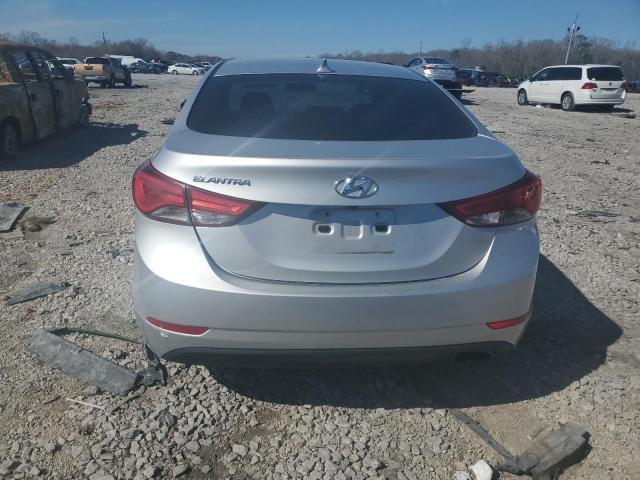 KMHDH4AH0EU041388 - 2014 HYUNDAI ELANTRA SE SILVER photo 6