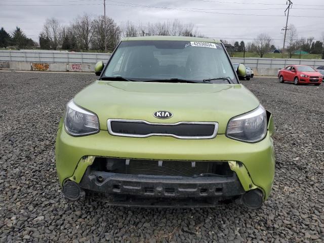 KNDJN2A2XG7860376 - 2016 KIA SOUL GREEN photo 5