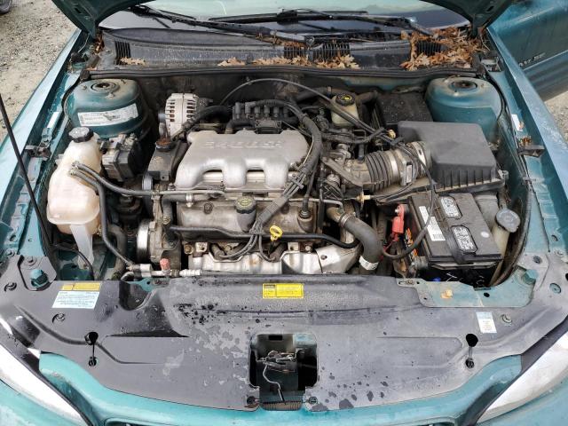 1G2NE52E2XC521120 - 1999 PONTIAC GRAND AM SE GREEN photo 11