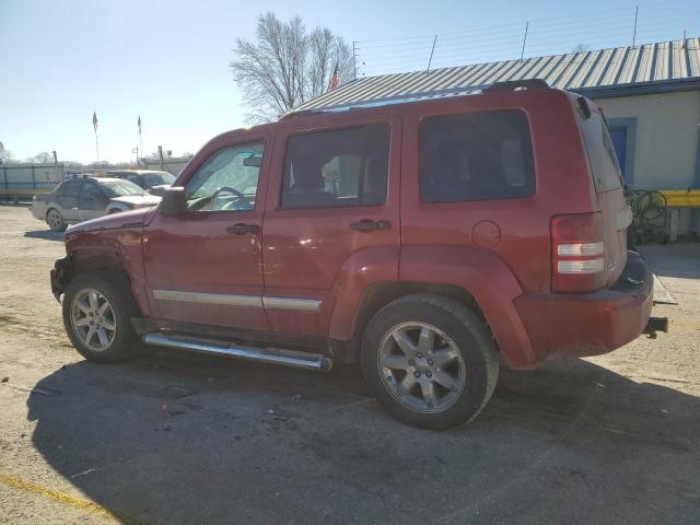 1J8GN58K99W521160 - 2009 JEEP LIBERTY LIMITED RED photo 2