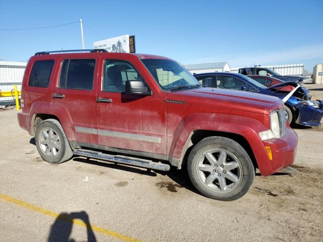 1J8GN58K99W521160 - 2009 JEEP LIBERTY LIMITED RED photo 4