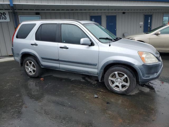 JHLRD78802C033258 - 2002 HONDA CR-V EX SILVER photo 4