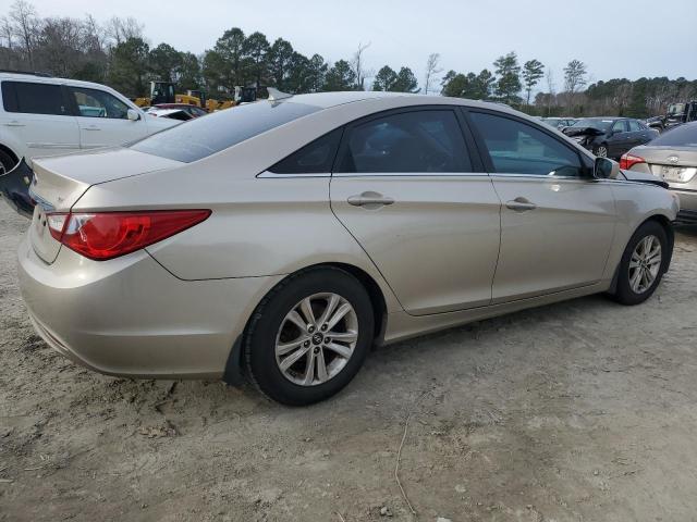 5NPEB4AC5BH302244 - 2011 HYUNDAI SONATA GLS GOLD photo 3