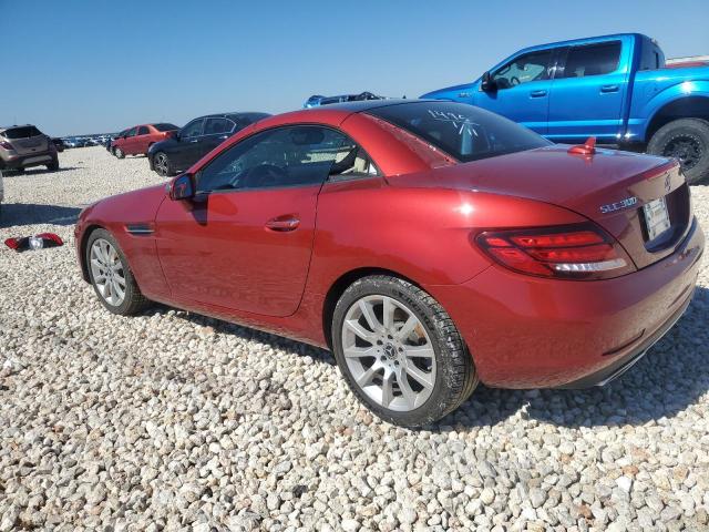 WDDPK3JAXHF144641 - 2017 MERCEDES-BENZ SLC 300 RED photo 2