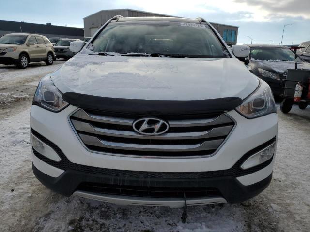 5XYZUDLA5EG172596 - 2014 HYUNDAI SANTA FE S WHITE photo 5