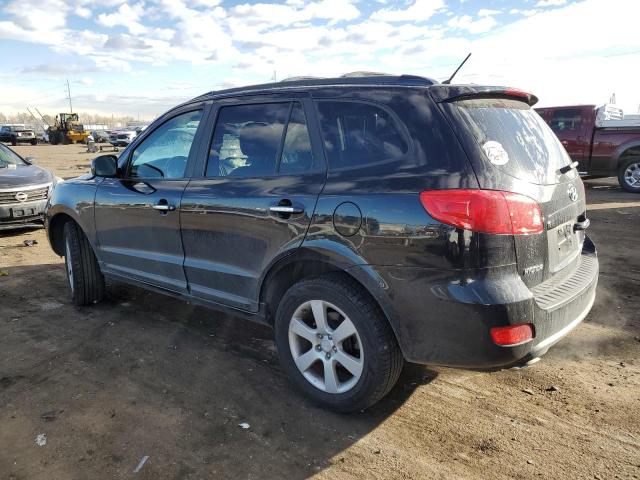 5NMSH73E37H028841 - 2007 HYUNDAI SANTA FE SE BLACK photo 2