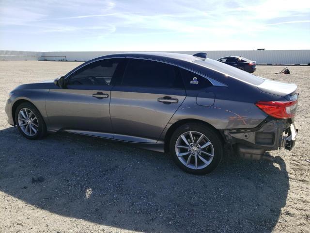 1HGCV1F18MA077169 - 2021 HONDA ACCORD LX GRAY photo 2