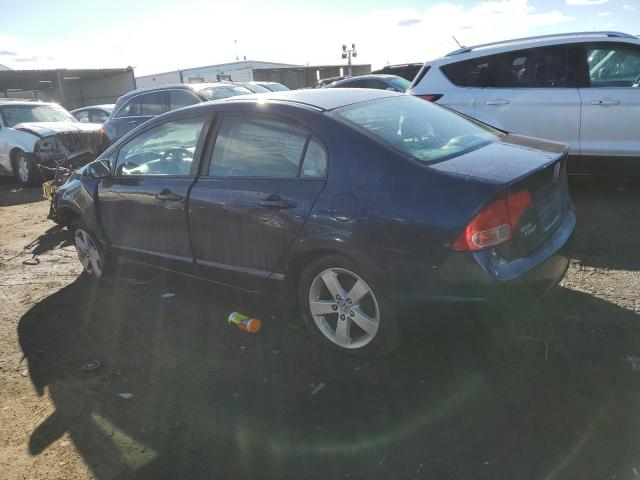 1HGFA15897L141008 - 2007 HONDA CIVIC EX BLUE photo 2