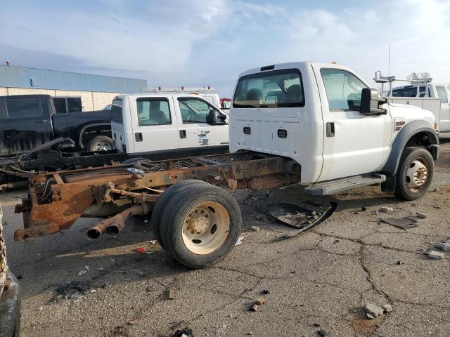 1FDXF46RX8EA74711 - 2008 FORD F450 SUPER DUTY WHITE photo 3