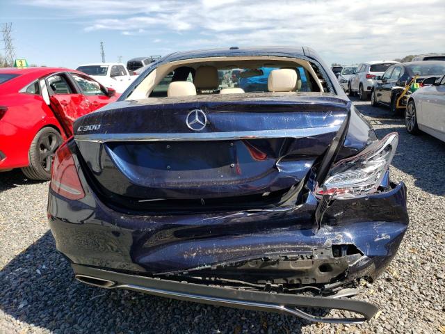 55SWF4JB7JU264205 - 2018 MERCEDES-BENZ C 300 BLUE photo 6