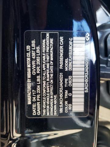 SJKCH5CR3JA045231 - 2018 INFINITI QX30 BASE أسود صورة 12