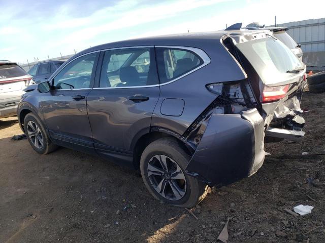 2HKRW6H39JH214352 - 2018 HONDA CR-V LX GRAY photo 2