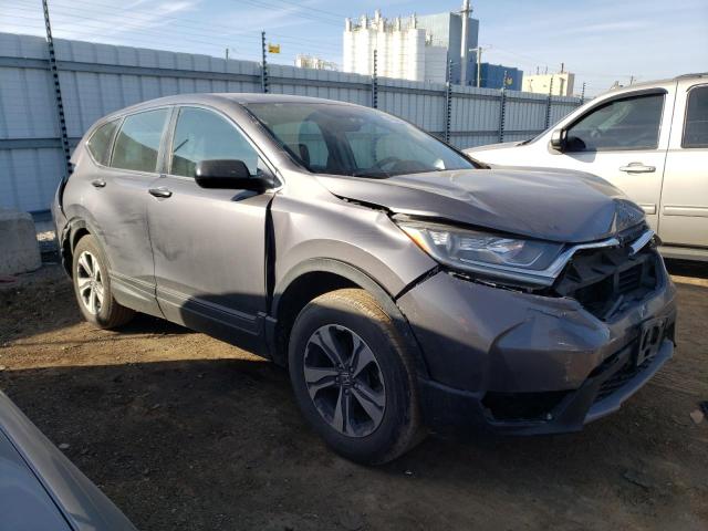 2HKRW6H39JH214352 - 2018 HONDA CR-V LX GRAY photo 4