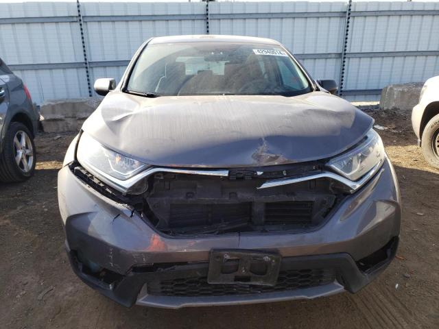 2HKRW6H39JH214352 - 2018 HONDA CR-V LX GRAY photo 5