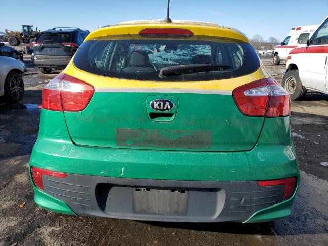 KNADM5A30G6601554 - 2016 KIA RIO LX TWO TONE photo 6