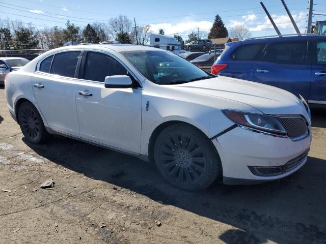 1LNHL9DK8FG603204 - 2015 LINCOLN MKS WHITE photo 4