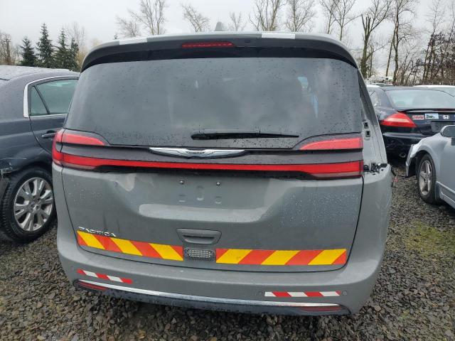 2C4RC1BG7NR149016 - 2022 CHRYSLER PACIFICA TOURING L GRAY photo 6
