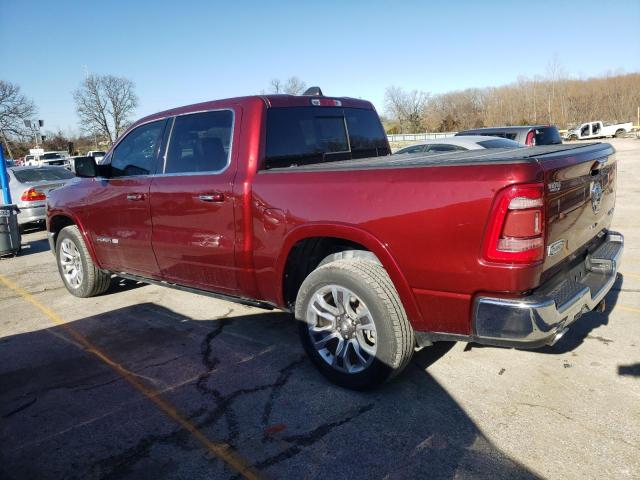 1C6SRFKT0KN839569 - 2019 RAM 1500 LONGHORN MAROON photo 2