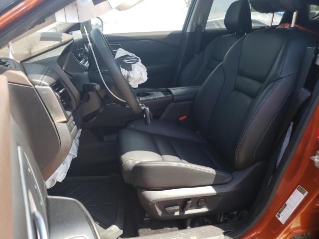 JN8AT3CA7MW027687 - 2021 NISSAN ROGUE SL ORANGE photo 7