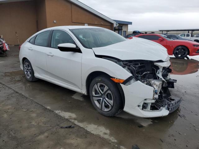 2HGFC2F66JH580734 - 2018 HONDA CIVIC LX WHITE photo 4