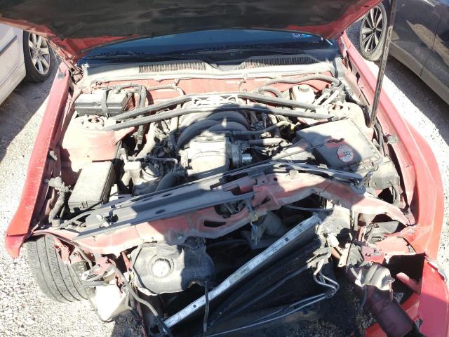 1ZVHT82H755147614 - 2005 FORD MUSTANG GT RED photo 11
