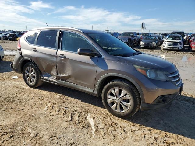 5J6RM3H73CL029651 - 2012 HONDA CR-V EXL BROWN photo 4