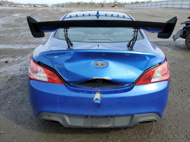 KMHHT6KD3AU041855 - 2010 HYUNDAI GENESIS CO 2.0T BLUE photo 6